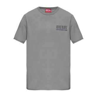 Diesel Hombre, Camisetas, Gris, Talla: M