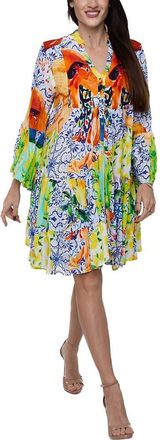 Ranee&rsquo;s Cotton Tiered Cover-Up in Yellow at Nordstrom Rack, Size Large/x-Large