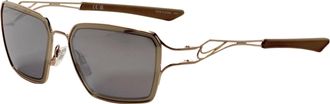 Nike Unisex 57 mm Gold Sunglasses