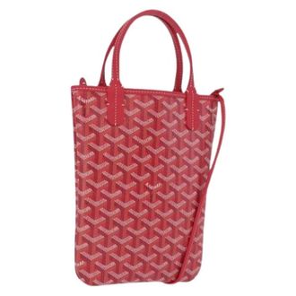 Goyard Bolso Tote Vintage Pre-owned - Pre-owned - Mujer - Rojo - ONE SIZE