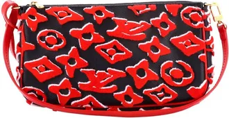 Louis Vuitton Pochette Accessoires Nm Limited Edition Urs Fischer Tufted Monogram (Authentic Pre-Loved)