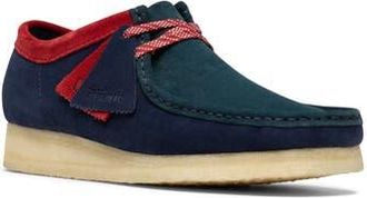 Clarks Wallabee Moc Toe Chukka in Dark Teal Combi at Nordstrom Rack, Size 7.5