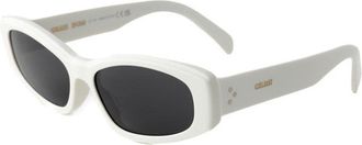 Celine CL40252I25A Cat-Eye Full Rim Sunglasses - White