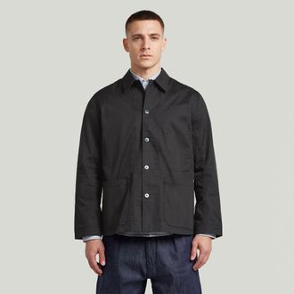 G-Star The Casper - Correct Slim Overshirt - Zwart - Heren