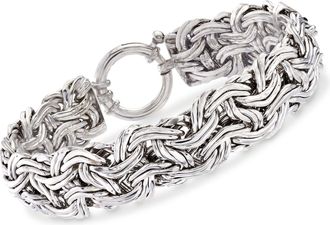 Ross-Simons Sterling Silver Byzantine Bracelet