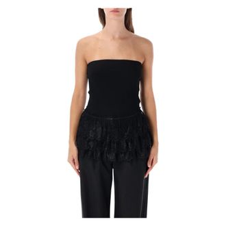 OperaSPORT Eloisa Seamless Top - Tops - Mujer - Negro - S