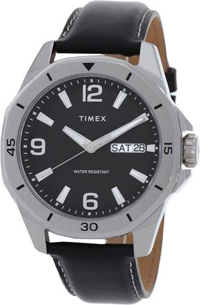 Timex Essex Quartz Black Dial Mens Watch TW2W79800