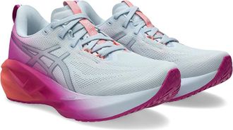 Asics Novablast 5 Womens Running Shoes Sky/Digital Sakura : 10.5 B - Medium, Synthetic