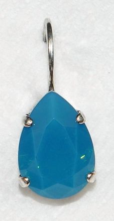 Mariana Womens Carribean Drop Earrings In Blue