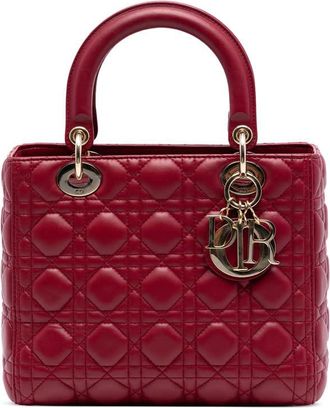 Dior Pre-owned Dior Medium Lambskin Cannage Lady Ladies 8SBDTC66WNK8O0CP