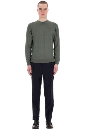 Drumohr Acquerello Super 140S Wool Crewneck Sweater