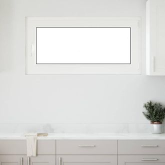 Berkfield Home Basement Window RISOR 120x60 cm Tilt&Turn DIN Right White