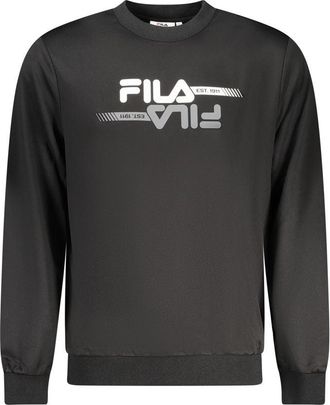 Fila Zwarte Polyester Heren Sweatshirt