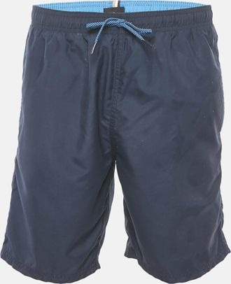 HUGO BOSS Boss By Hugo Boss Blue Nylon Swim Shorts