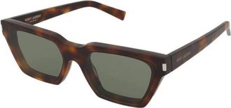 Saint Laurent Zonnebril - unisex - Zonnebrillen - Bruin - 57 MM - Accessoires