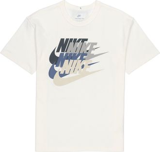 Nike Mens Nike As Nsw Prem Ss Tee Athleisure Casual Sports Logo Printing Short Sleeve White T-Shirt DV3317-133