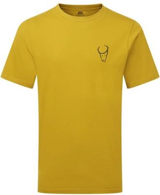 Mountain Equipment Yorik On Wire Tee T-Shirt f&uuml;r Herren | gelb