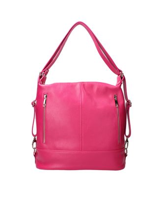 Viola Castellani Geconverteerde schoudertas in een rugzak kan worden omgezet Vrouwen