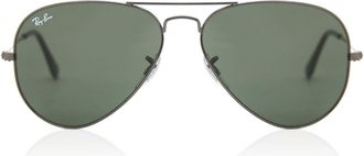 Ray-Ban RB3025 Aviator Large Metal W0879 Mens Sunglasses Grey Size 58