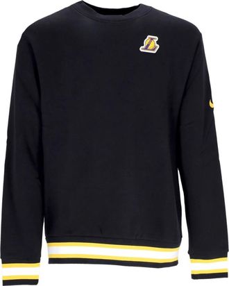 Nike Courtside Loslak Crewneck Sweatshirt - Heren - Sportshirts - Paars - XL - Katoen - Fitness