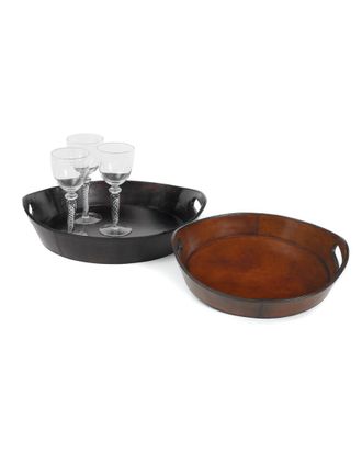 Go Home 2Pc Darien Tray Set