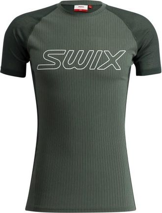 Swix Racex Light Short Sleeve Laufshirt f&uuml;r Herren | oliv