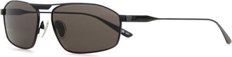 Balenciaga Black Metal Sunglasses