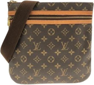 Louis Vuitton Pre-owned Vintage Cross Body Bag - Dames - Vintage Schoudertas - Bruin - ONE Size - Vintage