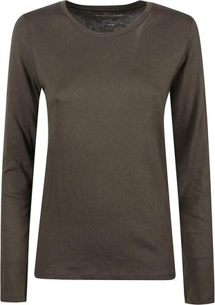 Majestic Filatures Long Sleeve Top - Dames - Longsleeves - Groen - S - Tops
