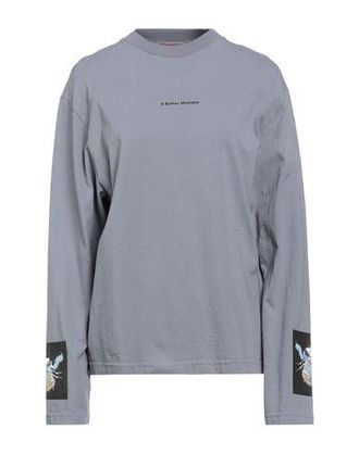 A BETTER MISTAKE 売れ筋商品|||ア ベター ミステイク Tシャツ トップス レディース T-shirts White alexander wang - DISTRESSED LOGO SHORT SLEEVE TEE / コットン