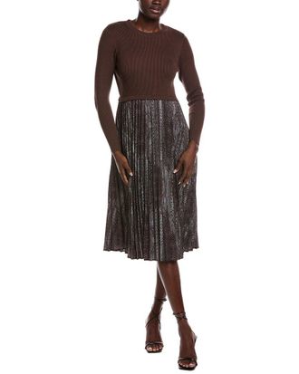 Nanette Lepore Pleated Midi Dress