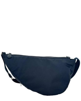The Row Black Canvas Slouchy Banana Two Bag (Authentic Pre-Loved)