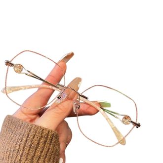 Generic Reading Glasses, Reading Glasses for Womens, Blue Light Blocking Computer Readers(Rose Gold,2.5x)