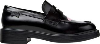 Camper Schoenen, Dames, Zwart, 40 EU, Leer, Dean Loafer