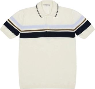 Circolo 1901 Klassiek Poloshirt in Diverse Kleuren - Heren - Polos - Beige - S - Tops