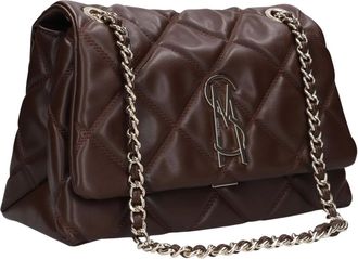 Steve Madden Tassen, Dames, Bruin, ONE Size, Polyester, Bjolene Schoudertas