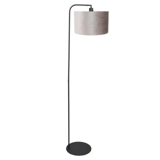 Steinhauer Steinhauer - L&aacute;mpara De Pie - Stang - Negro - Metal Velours