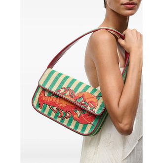 Staud Tommy Beaded Shoulder Bag