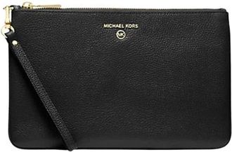 Michael Kors Cartera de mano grande de piel granulada - Bags - Mujer - Negro - ONE SIZE