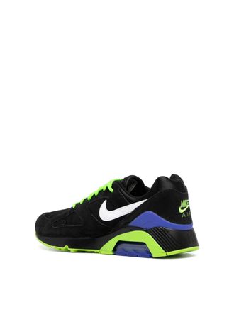 Nike Mens Air Max 180 Qs Joker Sneakers Black Shoes >