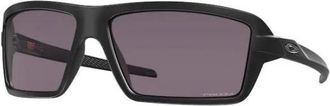 Oakley Authentieke Cables Bril met Topkwaliteit - Heren - Zonnebrillen - Zwart - 63 MM - Accessoires