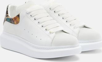 Alexander McQueen Oversized leather sneakers