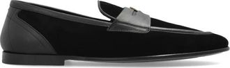 Dolce & Gabbana Loafers - Heren - Loafers - Zwart - 40 EU - Leer - Schoenen