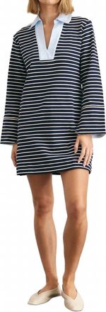Tanya Taylor Whitney Striped Mini Dress In Multi