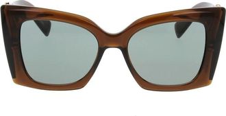 Saint Laurent Gafas de sol SL M119 Blaze - Accessories - Mujer - Marr&oacute;n - ONE SIZE