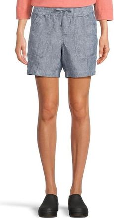 L.L.Bean L. L.Bean Premium Shorts Womens Bright Mariner Drawstring Waist RED1121