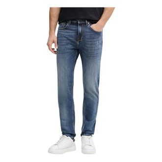 Karl Lagerfeld Heren, Jeans, Blauw, Maat: W31 L34 Katoen
