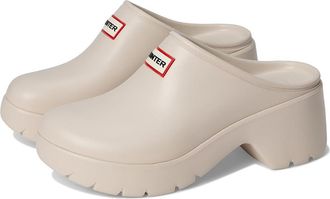 Hunter Anika Womens Wedge Shoes Ivory : 10 M, Synthetic