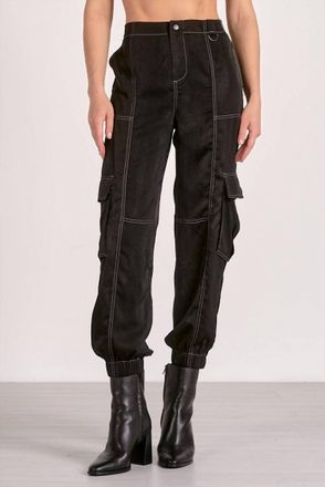 Elan Selene Cargo Pant In Black