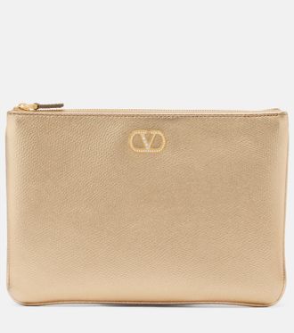 Valentino Garavani VLogo Signature Small embellished pouch